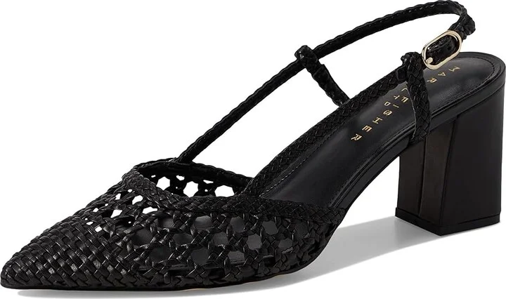 Marc Fisher LTD Zunnie Women's Shoes Black Leather : 9.5 M - Image 5
