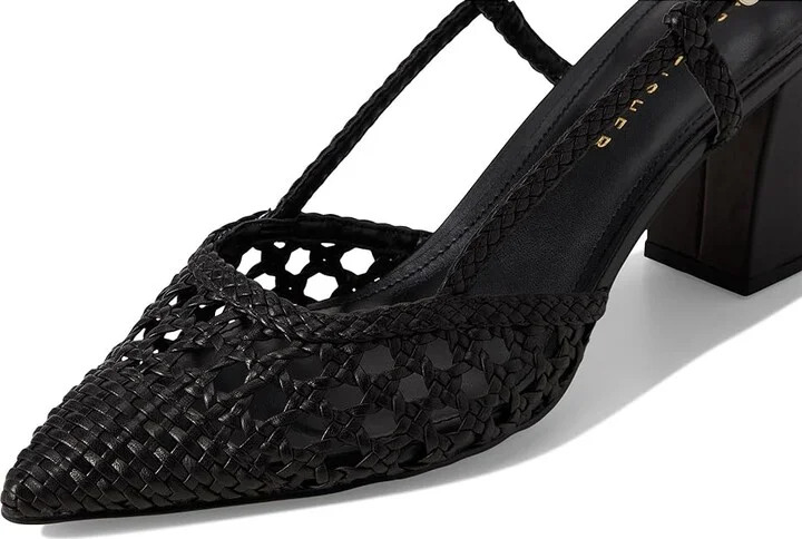 Marc Fisher LTD Zunnie Women's Shoes Black Leather : 9.5 M - Image 7