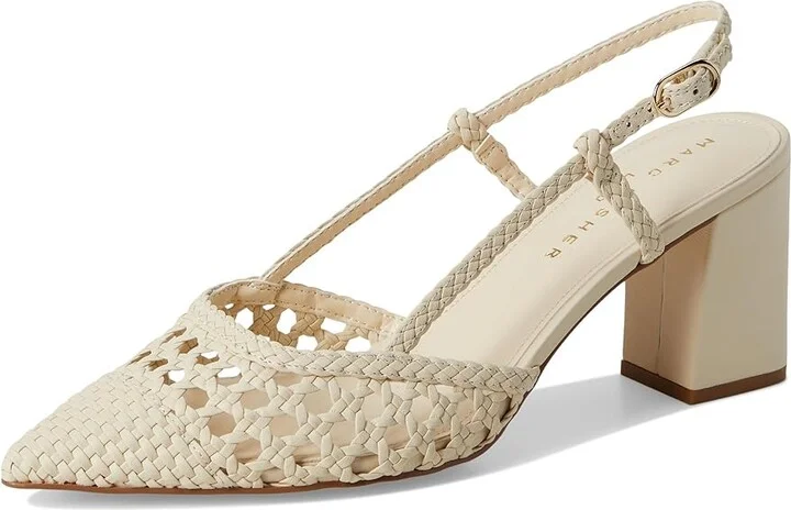Marc Fisher LTD Zunnie Women's Shoes Cream Leather : 8.5 M - Image 5