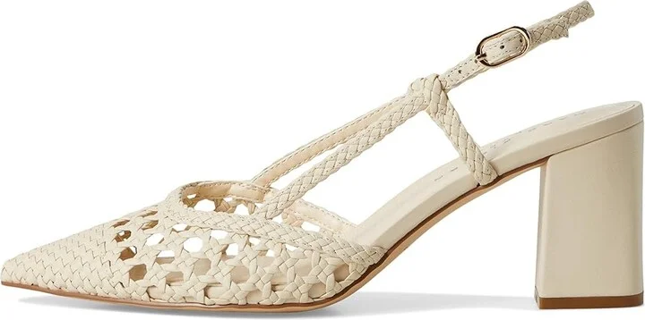 Marc Fisher LTD Zunnie Women's Shoes Cream Leather : 8.5 M - Image 6