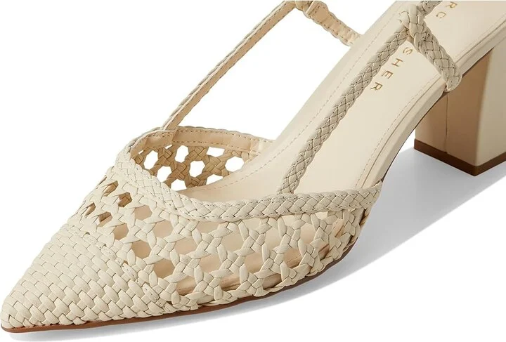 Marc Fisher LTD Zunnie Women's Shoes Cream Leather : 8.5 M - Image 7