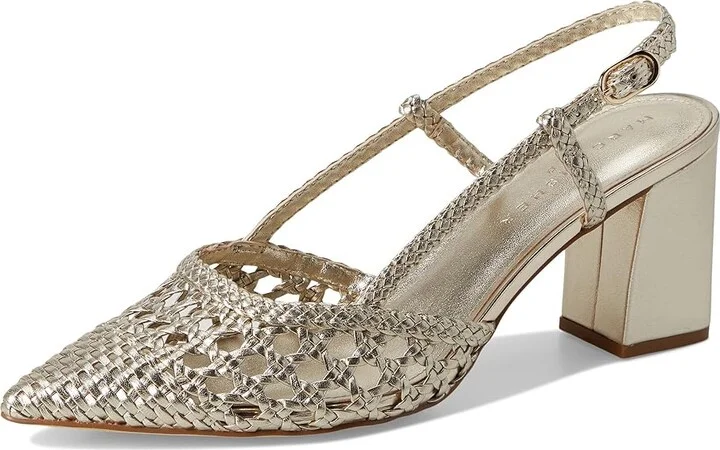 Marc Fisher LTD Zunnie Women's Shoes Gold Leather : 7.5 M - Image 5