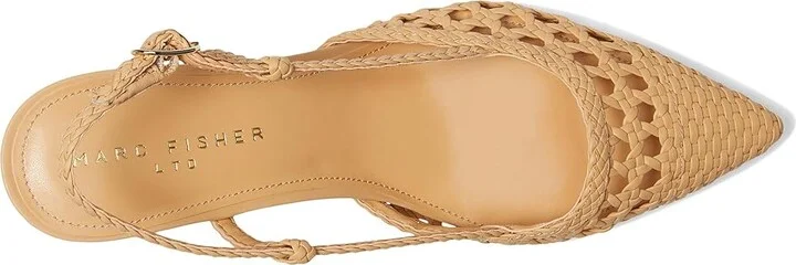 Marc Fisher LTD Zunnie Women's Shoes Light Natural Leather : 7 M - Image 2