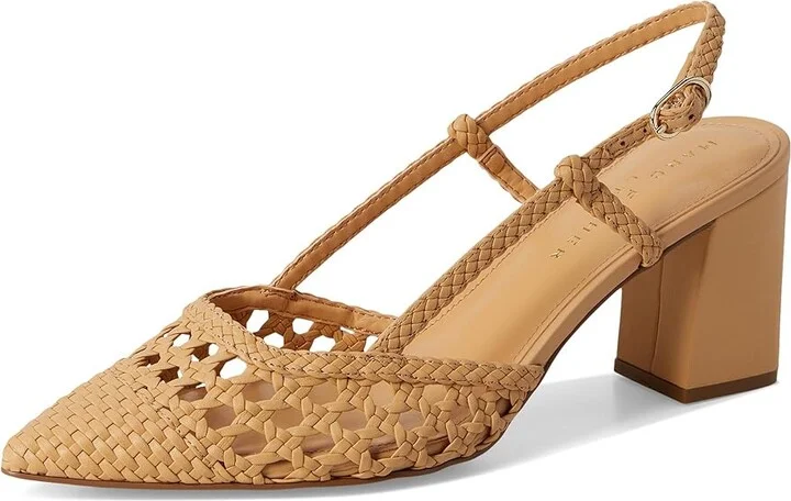 Marc Fisher LTD Zunnie Women's Shoes Light Natural Leather : 7 M - Image 5