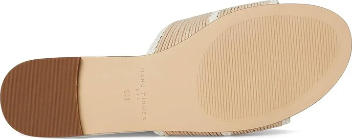 Marc Fisher LTD Zuri Women's Wedge Shoes Light Natural : 8 M, Synthetic - Image 3