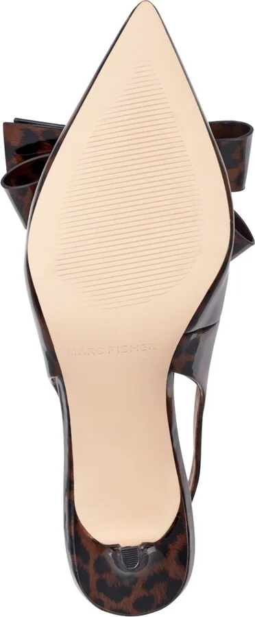 Marc Fisher Women's Allon Bow Slingback Pumps - Image 9