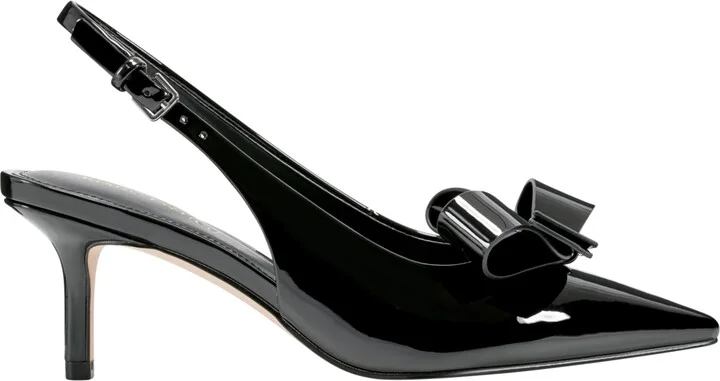 Marc Fisher Women's Allon Bow Slingback Pumps - Image 10