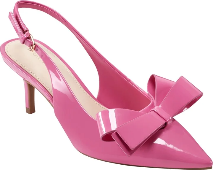 Marc Fisher Women's Allon Bow Slingback Pumps
