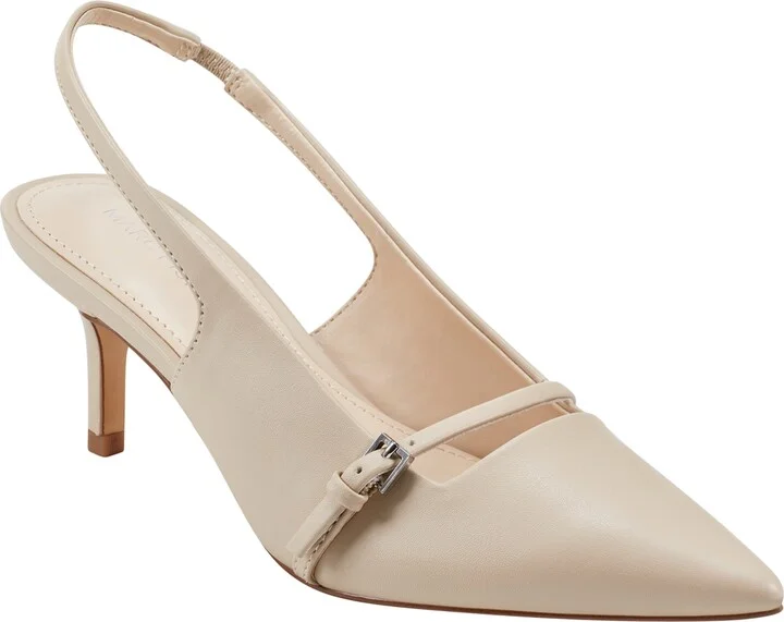 Marc Fisher Women's Alorie Slingback Pointy Toe Dress Pumps