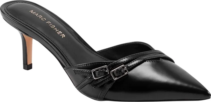 Marc Fisher Women's Amilia Kitten Heel Mule Pumps