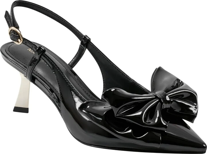 Marc Fisher Women's Arzia Pointy Toe Dress Slingback Pumps