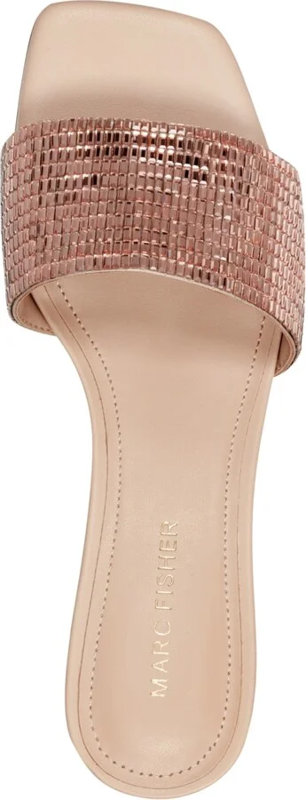 Marc Fisher Women's Casaly Slip-On Embellished Dress Sandals - Image 4