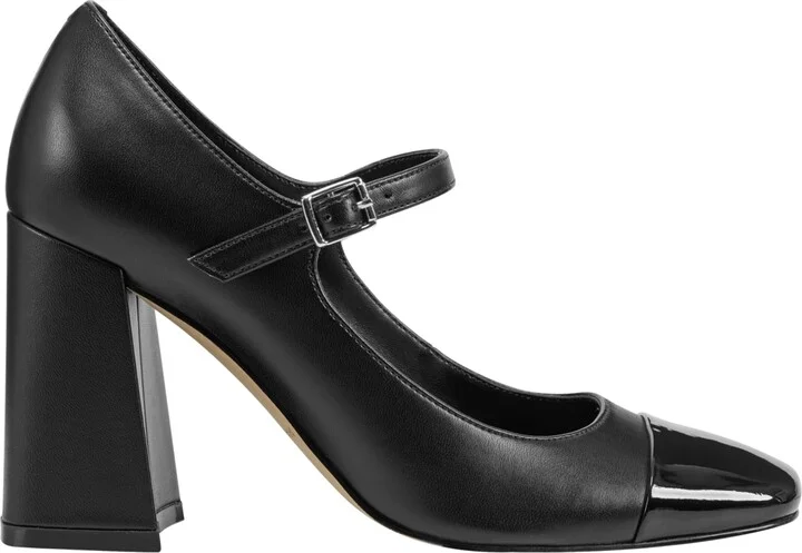 Marc Fisher Women's Charine Square Toe Block Heel Dress Pumps - Image 2