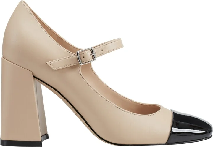 Marc Fisher Women's Charine Square Toe Block Heel Dress Pumps - Image 6
