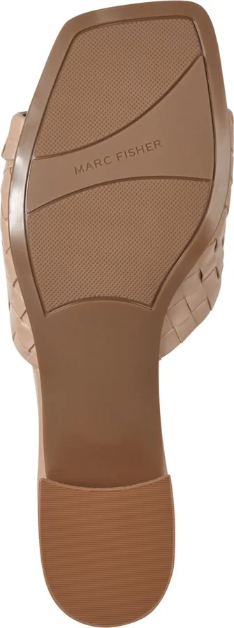 Marc Fisher Women's Coven Woven Slip-On Block Heel Sandals - Image 5