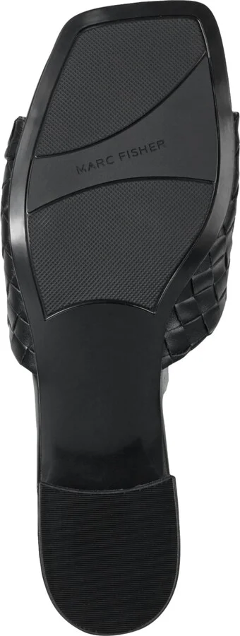 Marc Fisher Women's Coven Woven Slip-On Block Heel Sandals - Image 9