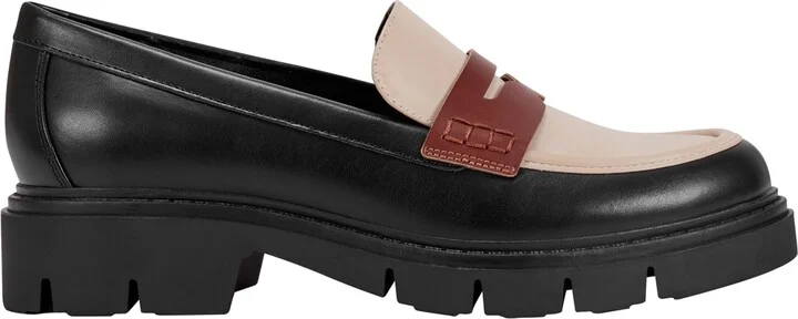 Marc Fisher Women's Cube Lug Sole Penny Loafers - Image 7