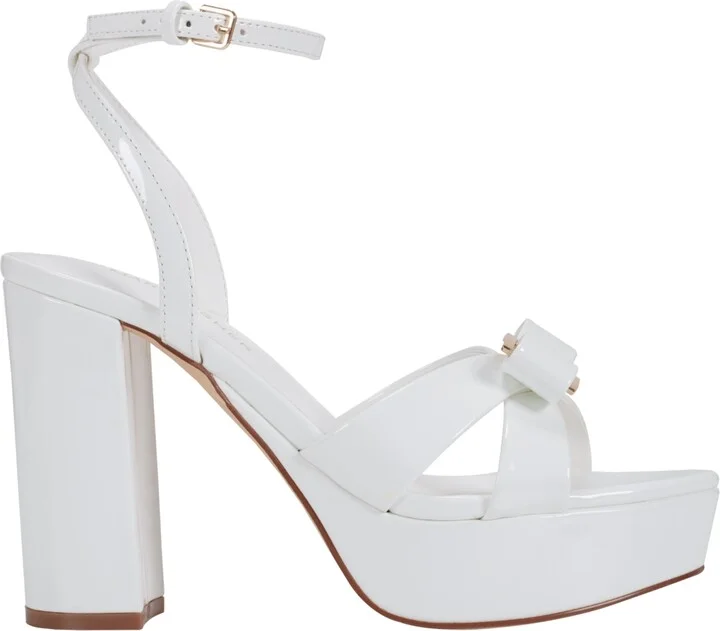 Marc Fisher Women's Daisee Block Heel Platform Sandals - Image 10