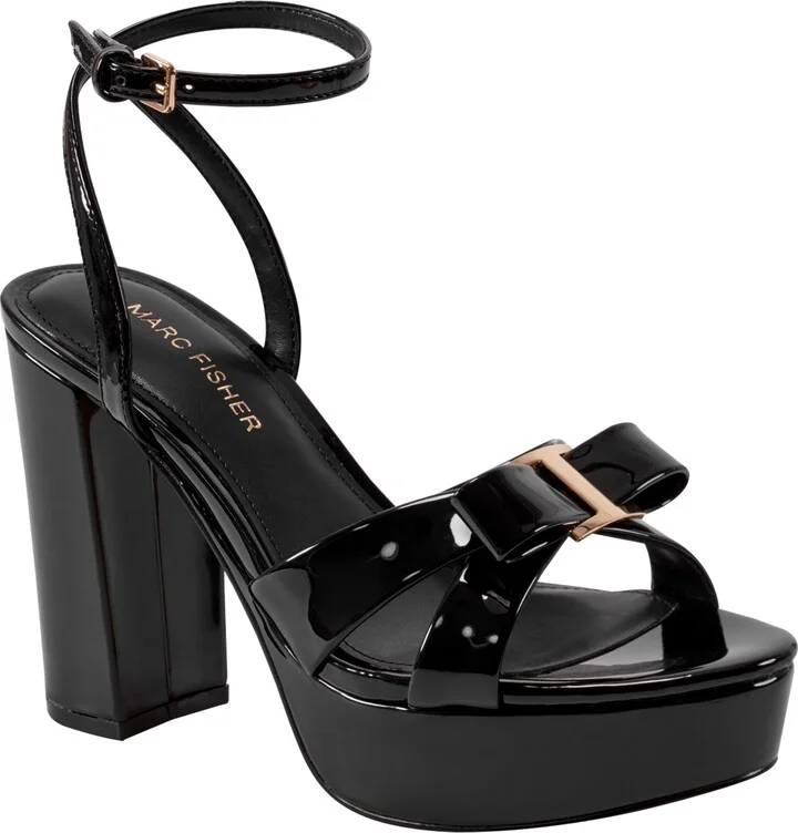 Marc Fisher Women's Daisee Block Heel Platform Sandals
