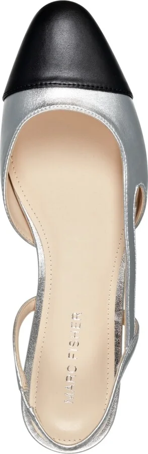 Marc Fisher Women's Dela Closed Toe Slingbacks Dress Flats - Image 4