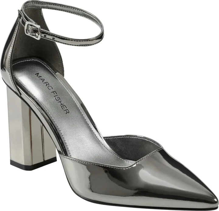 Marc Fisher Women's Demeter Adjustable Ankle Strap Dress Pumps