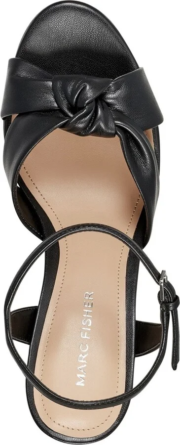 Marc Fisher Women's Deren High Block Heel Platform Sandals - Image 4