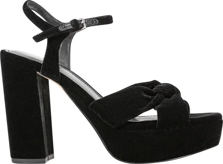 Marc Fisher Women's Deren High Block Heel Platform Sandals - Image 6