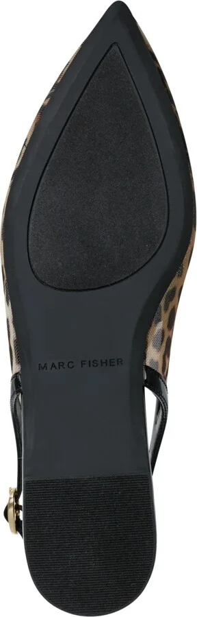 Marc Fisher Women's Erisa Slingback Dress Flats - Leopard/Black - Image 5