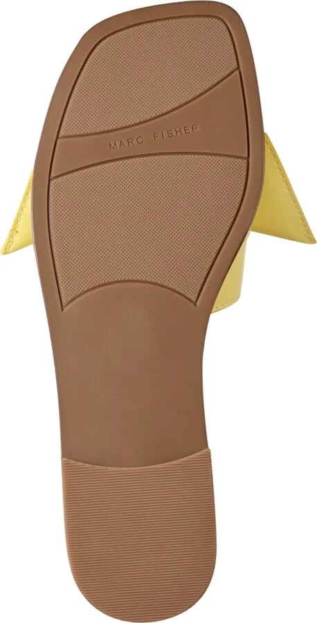Marc Fisher Women's Finey Square Toe Slip-On Flat Sandals - Image 5