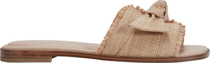 Marc Fisher Women's Fineya Bow Flat Slide Sandals - Image 2