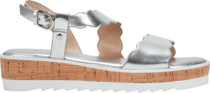Marc Fisher Women's Gabrey Asymmetrical Strap Platform Sandals - Image 6