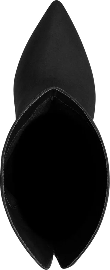 Marc Fisher Women's Garwin Block Heel Pointy Toe Wide Calf Dress Boots - Image 4