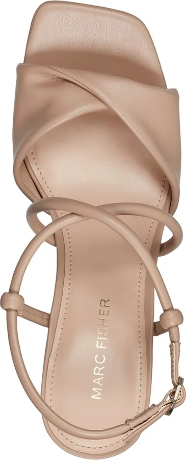 Marc Fisher Women's Glady Crisscross High Block Heel Platform Sandals - Image 4