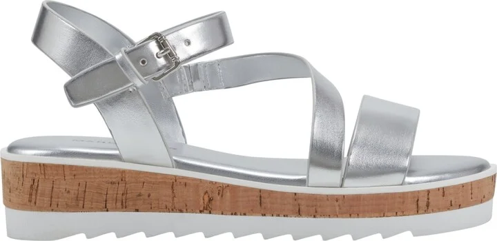 Marc Fisher Women's Grandie Treaded Flatform Wedge Sandals - Image 2