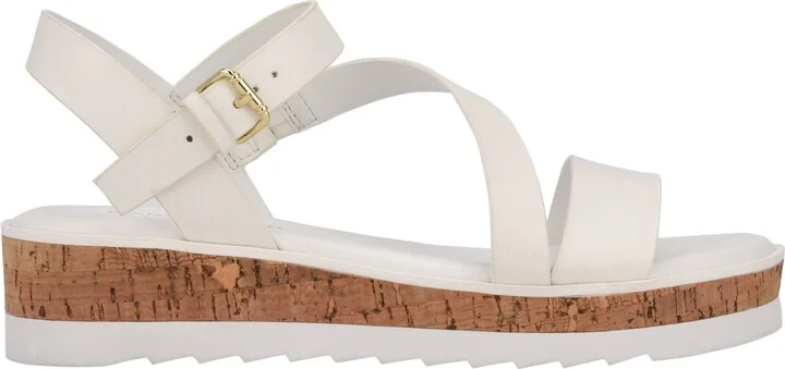 Marc Fisher Women's Grandie Treaded Flatform Wedge Sandals - Image 6