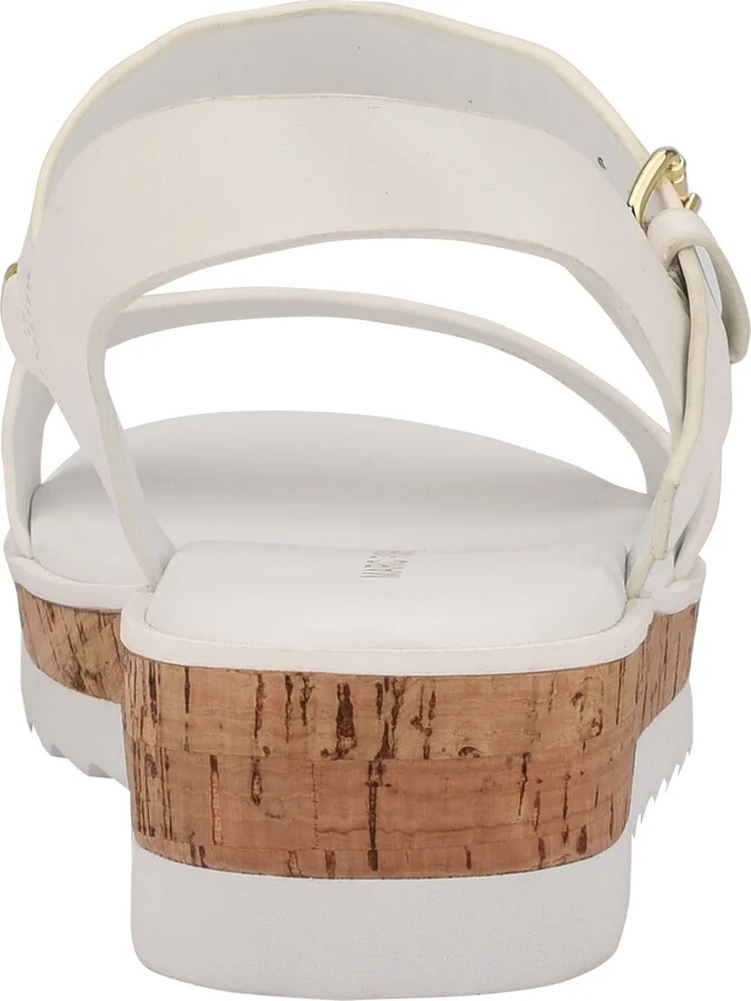 Marc Fisher Women's Grandie Treaded Flatform Wedge Sandals - Image 7