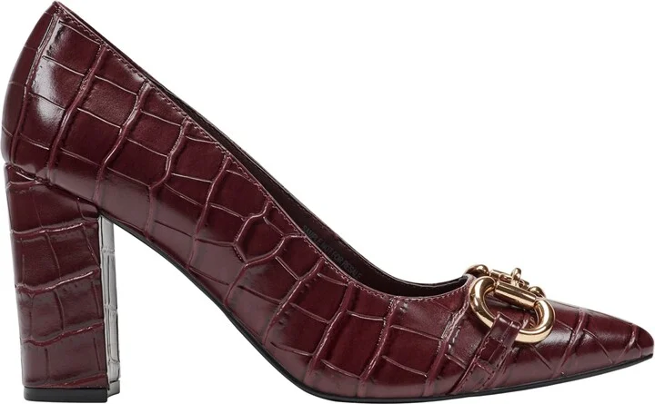 Marc Fisher Women's Gruff Bit High Block Heel Pumps - Image 6