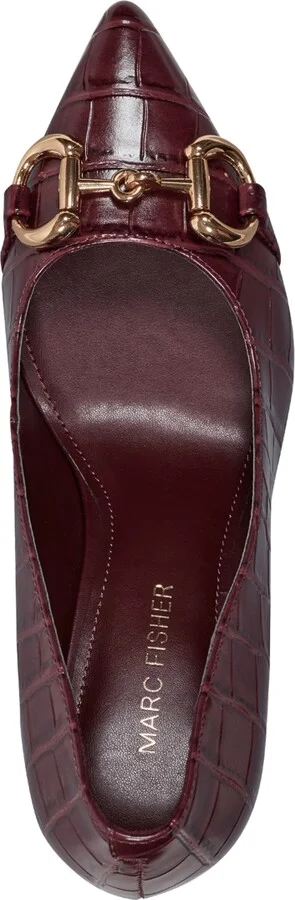 Marc Fisher Women's Gruff Bit High Block Heel Pumps - Image 8
