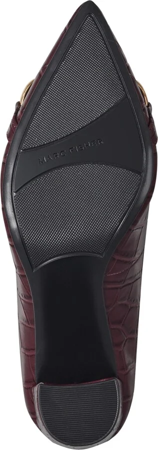 Marc Fisher Women's Gruff Bit High Block Heel Pumps - Image 9