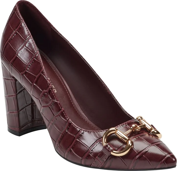 Dark Red Croco