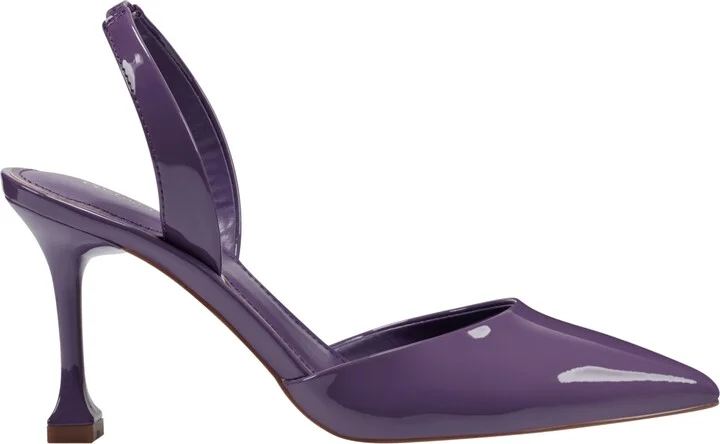 Marc Fisher Women's Hadya Pointy Toe Stiletto Slingback Pumps - Image 10