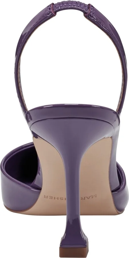 Marc Fisher Women's Hadya Pointy Toe Stiletto Slingback Pumps - Image 11
