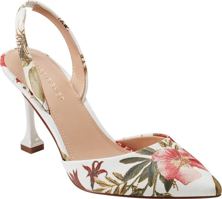 White Floral Print