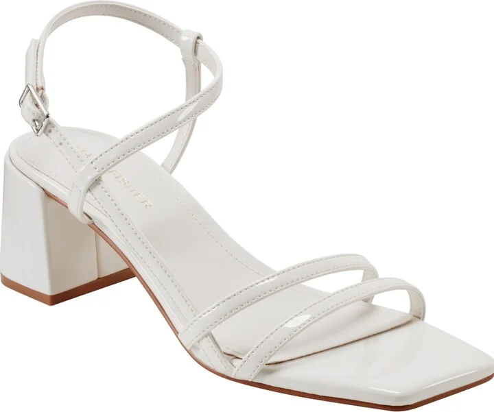 Marc Fisher Women's Jeci Block Heel Strappy Dress Sandals