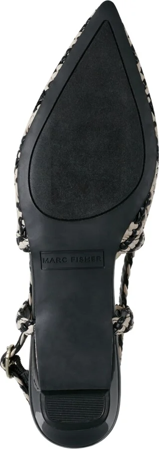 Marc Fisher Women's Kelysa Woven Slingback Flats - Image 9