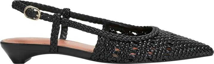 Marc Fisher Women's Kelysa Woven Slingback Flats - Image 10