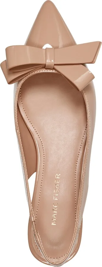 Marc Fisher Women's Kerrey Slingback Pointy Toe Dress Flats - Image 4