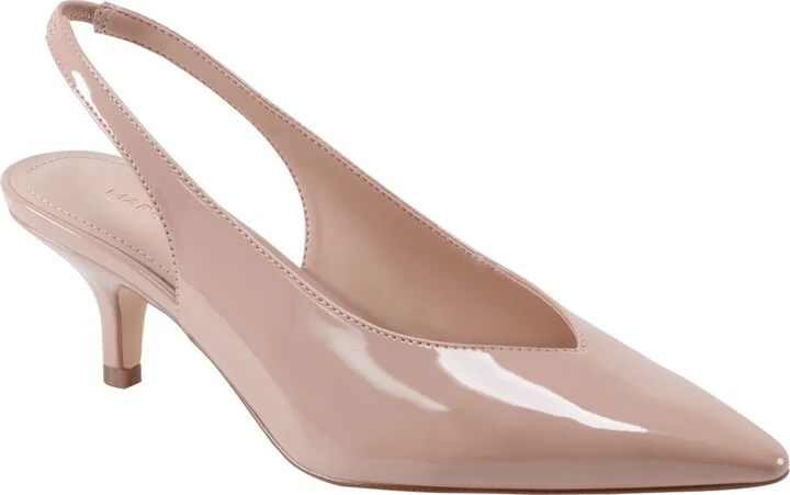 Marc Fisher Women's Labela Slingback Kitten Heel Pumps