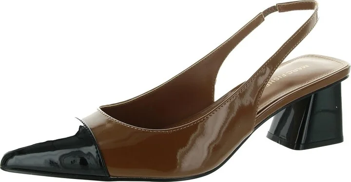 Medium Brown/Black Patent 210