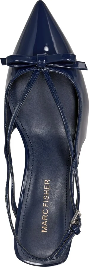 Marc Fisher Women's Laily Block Heel Slingback Pumps - Image 8